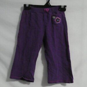 CHEROKEE BABY | 18-24 months | Purple Sweatpants With Floral Pocket